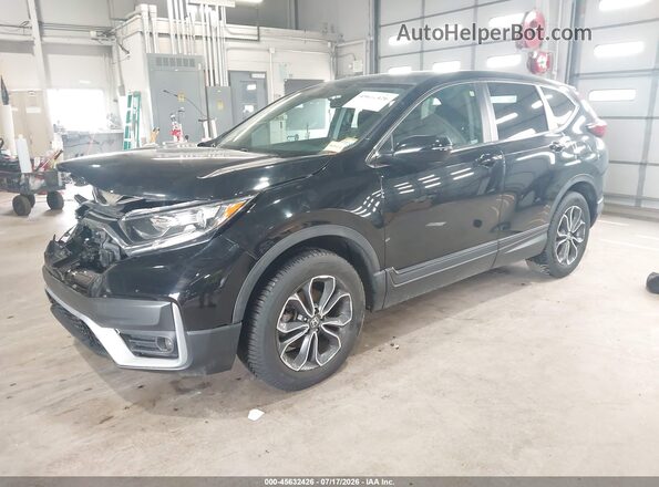 5J6RW2H53ML006858 2021 HONDA CR-V Black Vista tres cuartos delantera izquierda