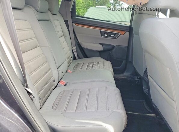 5J6RW2H54HL045920 2017 HONDA CR-V Gray Widok wnętrza z tyłu