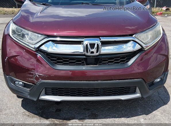 5J6RW2H54HL078531 2017 HONDA CR-V Бордовый Вид спереди