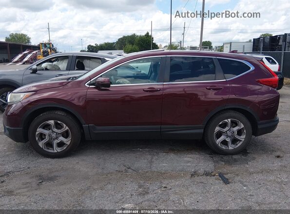 5J6RW2H54HL078531 2017 HONDA CR-V Бордовый Панорамный вид салона 360°