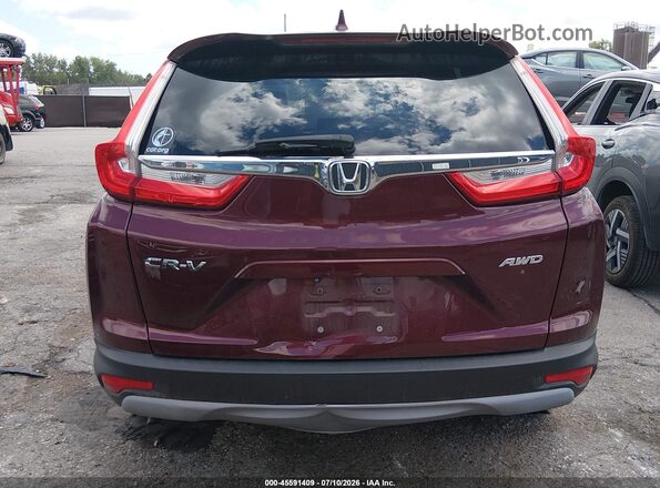 5J6RW2H54HL078531 2017 HONDA CR-V Бордовый 
