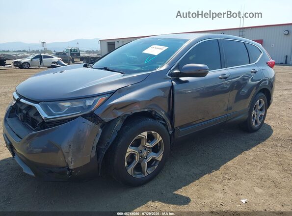 5J6RW2H54KA012080 2019 HONDA CR-V Серый Передняя левая четверть