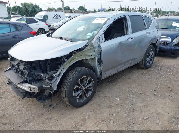 5J6RW2H54LA015451 2020 HONDA CR-V Silver Առջևի ձախ երեք քառորդ տեսարան