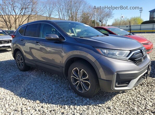 5J6RW2H54LL042959 2020 HONDA CR-V Серый Передняя правая четверть