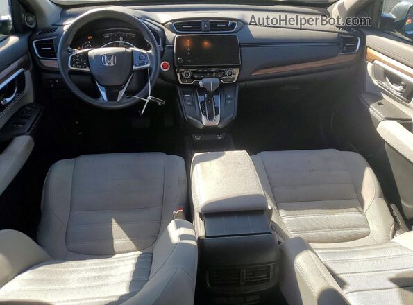 5J6RW2H54LL042959 2020 HONDA CR-V Серый Вид панели приборов