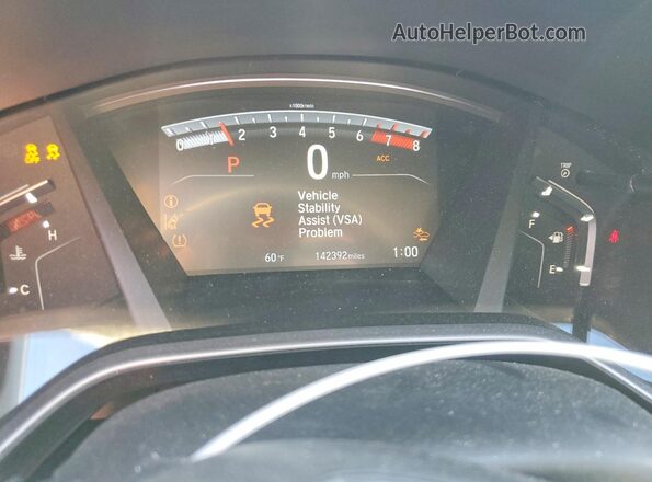 5J6RW2H54LL042959 2020 HONDA CR-V Серый Вид щитка приборов