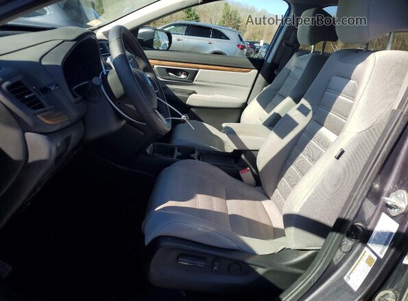 5J6RW2H54LL042959 2020 HONDA CR-V Серый Вид салона спереди