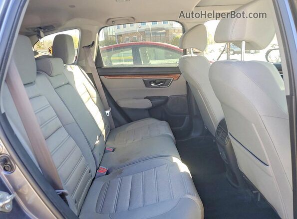5J6RW2H54LL042959 2020 HONDA CR-V Серый Вид задней части салона