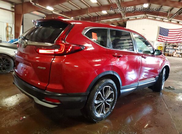 5J6RW2H54ML012555 2021 HONDA CR-V Red Հետևի աջ