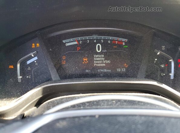 5J6RW2H54ML012555 2021 HONDA CR-V Red Սարքավորումների վահանակի տեսք