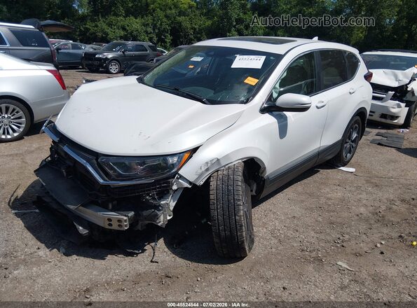 5J6RW2H54ML020199 2021 HONDA CR-V White Передня ліва чверть