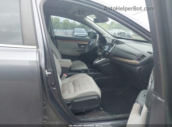 5J6RW2H55HL057333 2017 HONDA CR-V Серый Вид салона спереди