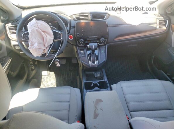 5J6RW2H55JA001832 2018 HONDA CR-V Gray Вид панелі приладів