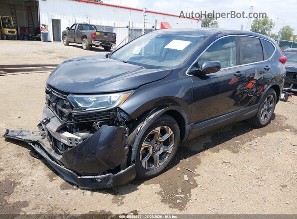 5J6RW2H55KL017826 2019 HONDA CR-V Серый Передняя левая четверть