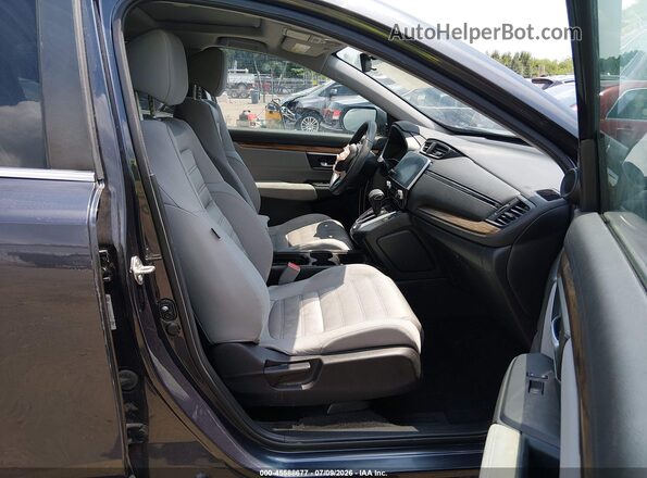 5J6RW2H55KL017826 2019 HONDA CR-V Серый Вид салона спереди
