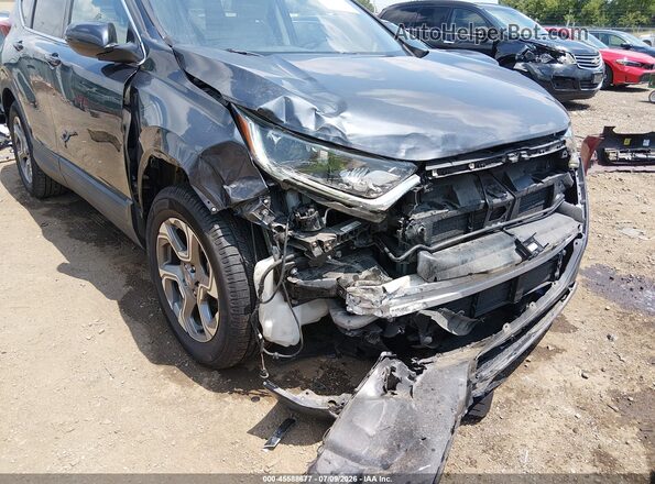 5J6RW2H55KL017826 2019 HONDA CR-V Серый Вид спереди
