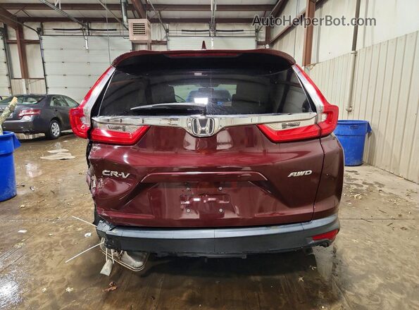 5J6RW2H55KL028695 2019 HONDA CR-V Burgundy Հետևի տեսք