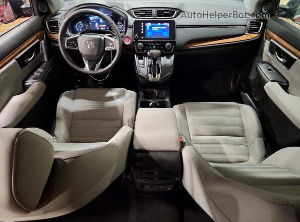 5J6RW2H55KL028695 2019 HONDA CR-V Burgundy Առջևի վահանակի տեսք