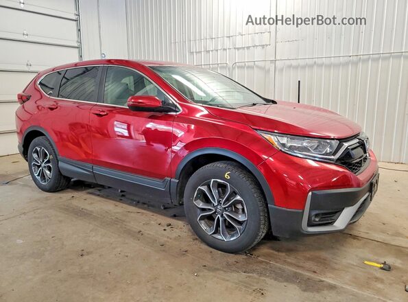 5J6RW2H55ML014329 2021 HONDA CR-V Red Передня права чверть