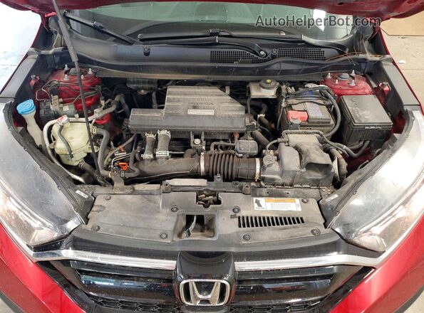 5J6RW2H55ML014329 2021 HONDA CR-V Red Вид підкапотного простору
