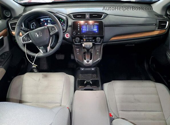 5J6RW2H55ML014329 2021 HONDA CR-V Red Вид панелі приладів