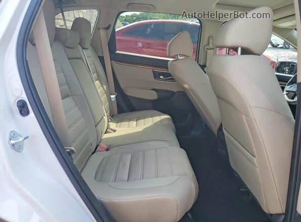 5J6RW2H55ML016193 2021 HONDA CR-V White Widok wnętrza z tyłu