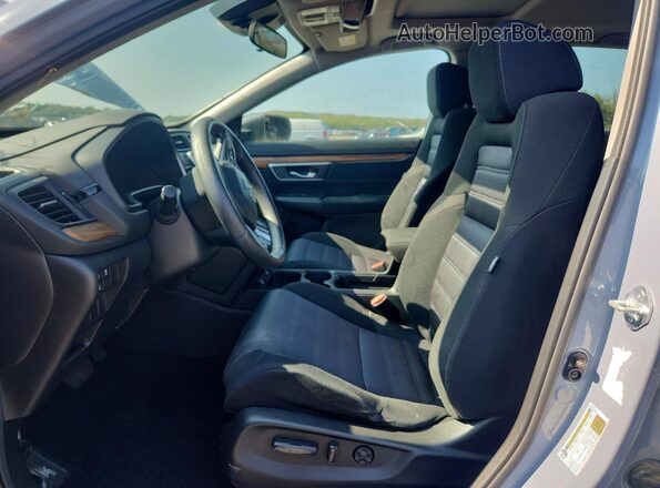 5J6RW2H55NA008639 2022 HONDA CR-V Gray Front interior view