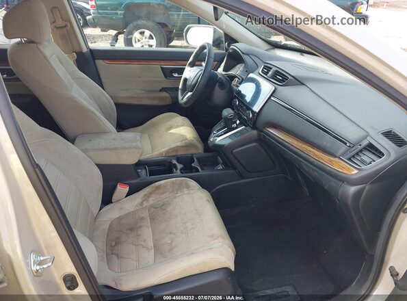 5J6RW2H56HL073198 2017 HONDA CR-V Желто-коричневый Вид салона спереди