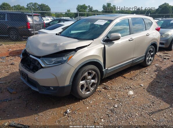 5J6RW2H56HL073198 2017 HONDA CR-V Желто-коричневый Передняя левая четверть