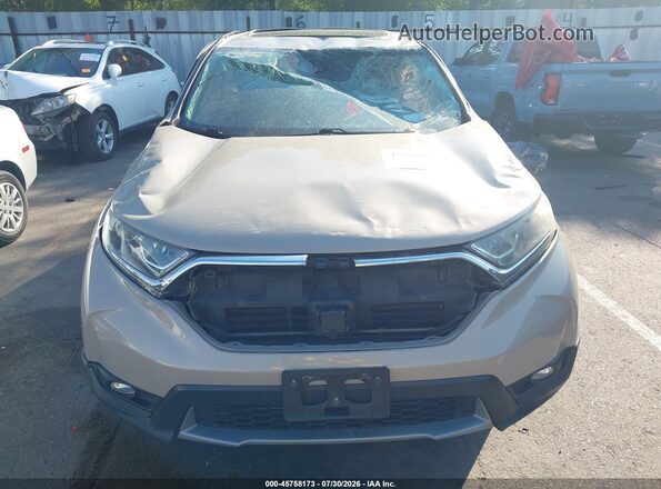 5J6RW2H56JL003108 2018 HONDA CR-V Tan Вид панелі приладів