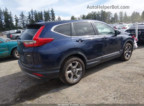 5J6RW2H57KA003275 2019 HONDA CR-V Синий Задняя правая четверть