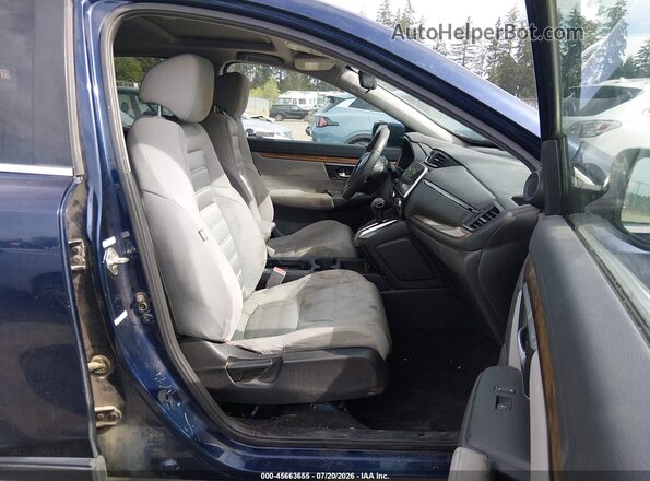 5J6RW2H57KA003275 2019 HONDA CR-V Синий Вид салона спереди