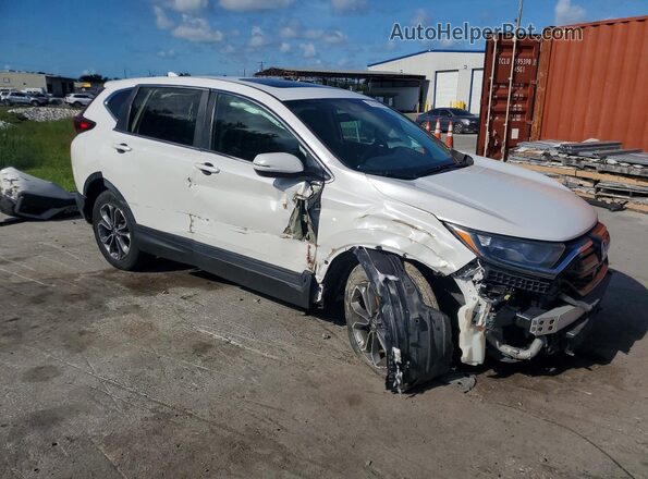 5J6RW2H57LA009031 2020 HONDA CR-V White Передня права чверть