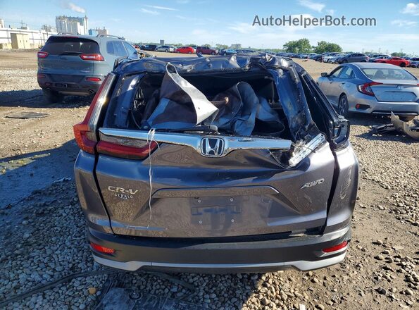 5J6RW2H57ML007690 2021 HONDA CR-V Gray Vista trasera