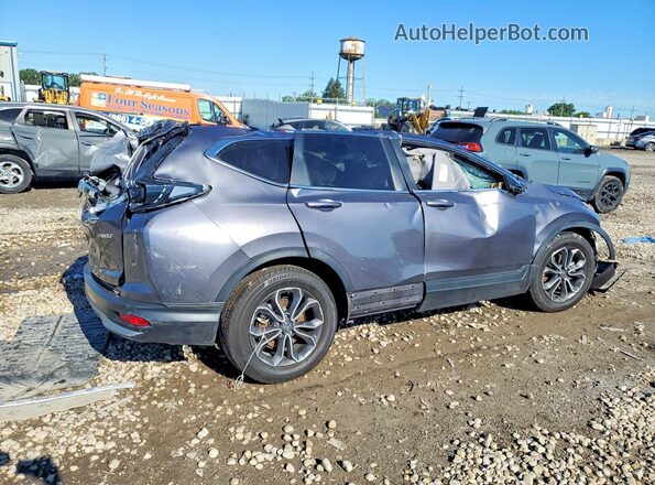 5J6RW2H57ML007690 2021 HONDA CR-V Gray Trasero derecho