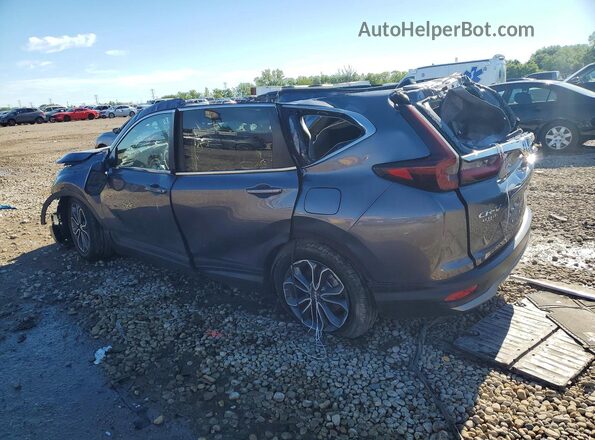 5J6RW2H57ML007690 2021 HONDA CR-V Gray Trasero izquierdo