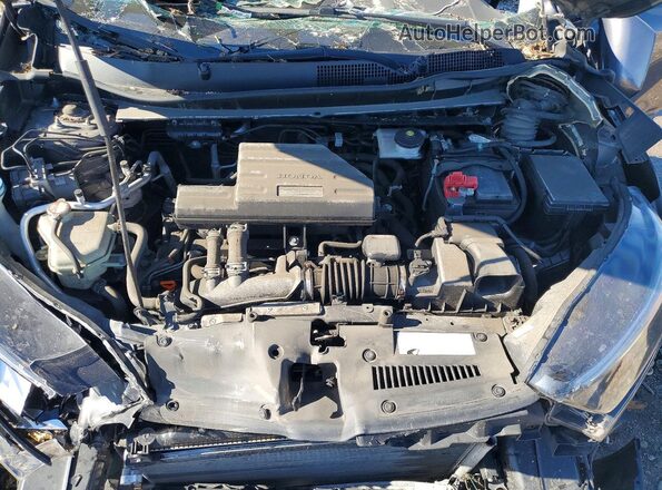 5J6RW2H57ML007690 2021 HONDA CR-V Gray Vista del compartimento del motor