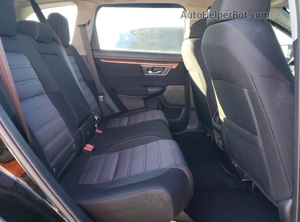 5J6RW2H57NA009226 2022 HONDA CR-V Black Widok wnętrza z tyłu