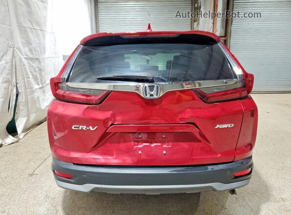 5J6RW2H57NA013289 2022 HONDA CR-V Красный Вид сзади