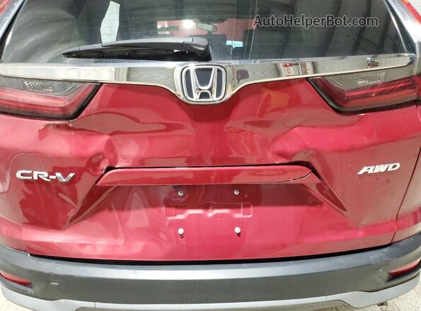 5J6RW2H57NA013289 2022 HONDA CR-V Красный 