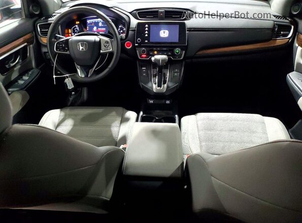 5J6RW2H57NA013289 2022 HONDA CR-V Красный Вид панели приборов