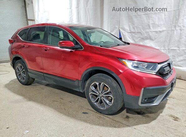 5J6RW2H57NA013289 2022 HONDA CR-V Красный Передняя правая четверть