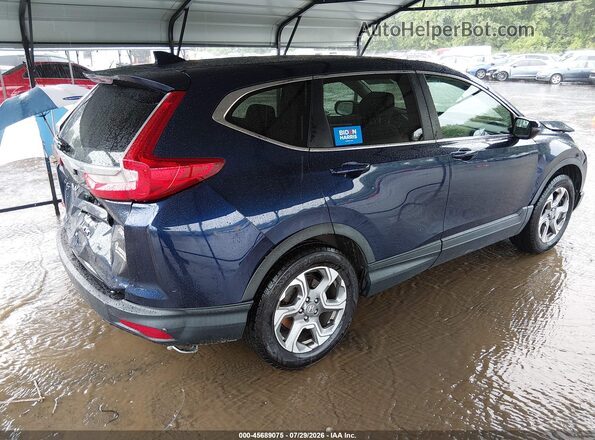 5J6RW2H58HL011303 2017 HONDA CR-V Blue Rear right