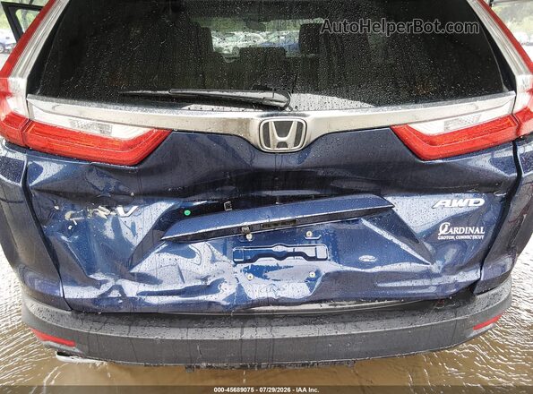 5J6RW2H58HL011303 2017 HONDA CR-V Blue Front view