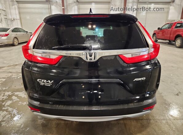 5J6RW2H58HL050389 2017 HONDA CR-V Black უკანა ხედი