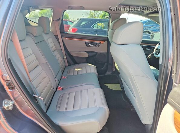 5J6RW2H58HL054796 2017 HONDA CR-V Gray Rear interior view
