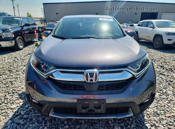5J6RW2H58HL054796 2017 HONDA CR-V Gray Front view