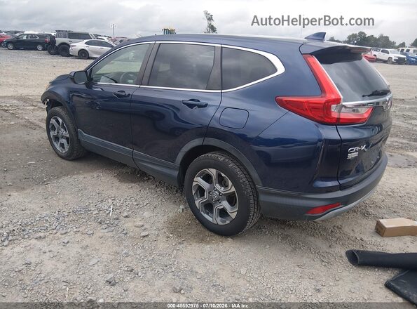 5J6RW2H58KA010624 2019 HONDA CR-V Blue Задня ліва чверть