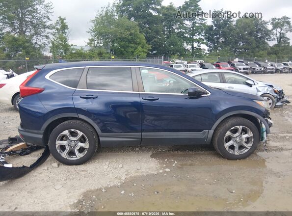 5J6RW2H58KA010624 2019 HONDA CR-V Blue Панорамний вид салону 360°