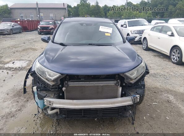 5J6RW2H58KA010624 2019 HONDA CR-V Blue Вид задньої частини салону